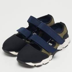 Pre Owned Marni Scarpa Size 36 Multicolor Nylon Low Top Sneakers