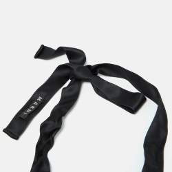 Marni Green Floral Textured Petal Ribbon Choker