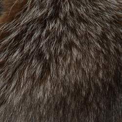 Marni Brown Mink Fur Collar 