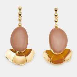 Marni Resin Gold Tone Earrings