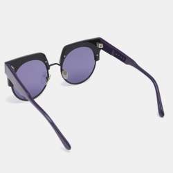Marni Purple/Green Me602s Graphic Sunglasses