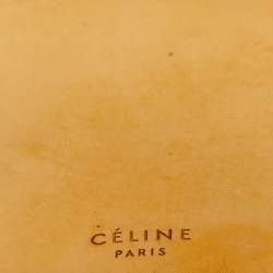 Marni Green Faux Fur Gold Tone Cuff Bracelet M