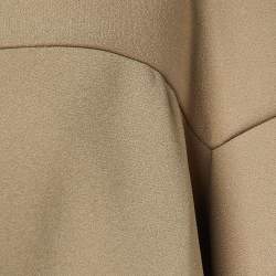 Marni Beige Crepe Open Front Jacket S