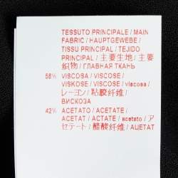 Pre Owned Marni Black Crepe Neck Tie Sleeveless Top S