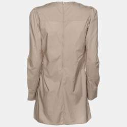 Marni Grey Cotton Full Sleeve Top S