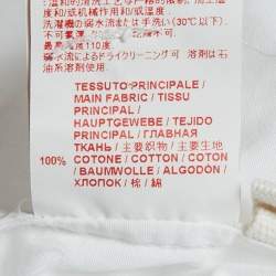 Pre Owned Marni White Cotton Button Front Blouse S