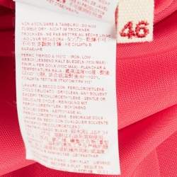 Marni Red Crepe Long Sleeve Maxi Dress L
