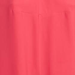 Marni Red Crepe Long Sleeve Maxi Dress L
