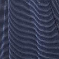 Marni Navy Blue Crepe Open Front Blazer L
