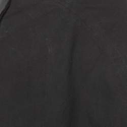 Pre Owned Marni Black Washed Cotton Asymmetric Midi Skirt L