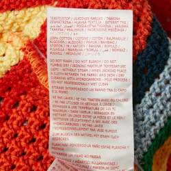 Marni x No Vacancy Inn Multicolor Stripe Crochet Mini Dress L