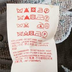 Marni Blue Floral Jacquard Shift Dress M