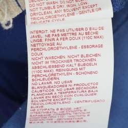 Marni Blue Cotton Trouser S