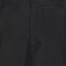 Marni Black Cotton Silk Shorts S