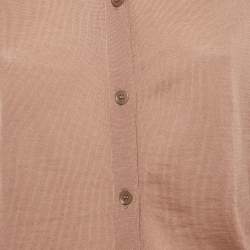 Pre Owned Marni Pale Pink Cashmere Knit Cardigan S