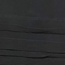 Pre Owned Marni Black Crepe Knee Length Skirt L