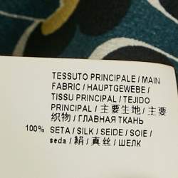 Pre Owned Marni Multicolor Printed Silk Loose Fit Short Dress M