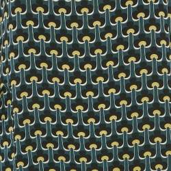 Pre Owned Marni Multicolor Printed Silk Loose Fit Short Dress M