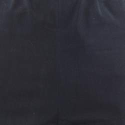 Pre Owned Marni Navy Blue Cotton Elastic Waist Pants M