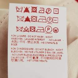 Pre Owned Marni Red Gabardine Flared Trousers S