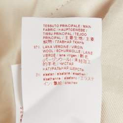 Pre Owned Marni Red Gabardine Flared Trousers S