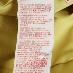 مملوكة مسبقًا تنورة مارني هانكرفشيف متوسطة الطول حافة الجبردين الأخضر مقاس متوسط