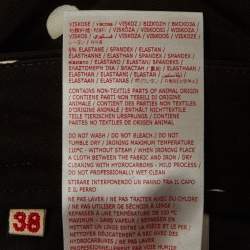 Pre Owned Marni Black/White Polka Dots Stretch Crepe Regular Fit Trousers S