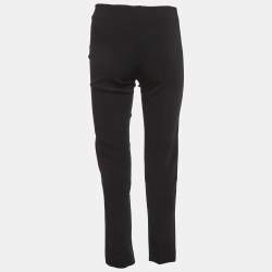 Pre Owned Marni Black Stretch Crepe Tailored Trousers S