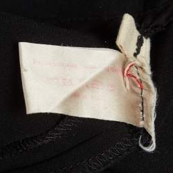 Pre Owned Marni Black Stretch Crepe Tailored Trousers S