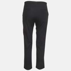 مملوكة مسبقًا بنطال مارني ضيق قطن أسود مقاس صغير - سمول