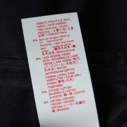 Pre Owned Marni Bicolor Rabbit Fur and Wool Blend Belted Scarf Style Vest ( One Size )