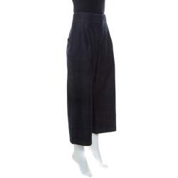 Pre Owned Marni Indigo High Waisted Denim Culottes M 