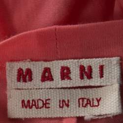 Pre Owned Marni Coral Knit Long Sleeve T-Shirt S 