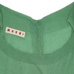 Pre Owned Marni Short Sleeve Knit Top XS