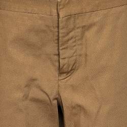 Pre Owned Marni Brown Cotton Wide Leg Culottes M