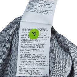 Marni Grey Gathered Cotton Skirt S 