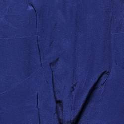 Marni Navy Blue Silk Pocket Detail Shorts S