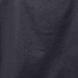 Pre Owned Marni Grey Cotton Asymmetrical V-Neck Top M