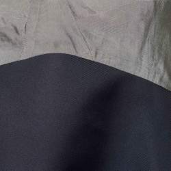 Pre Owned Marni Grey Cotton Asymmetric Draped Balloon Dress M