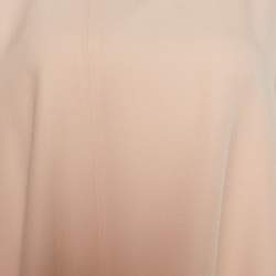 Marni Peach Crepe Shift Midi Dress L