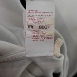 Pre Owned Marni Multicolor Striped Cotton Short Sleeves Top