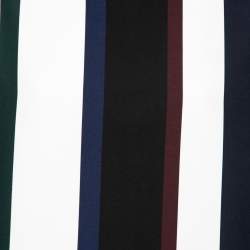 Pre Owned Marni Multicolor Striped Cotton Short Sleeves Top