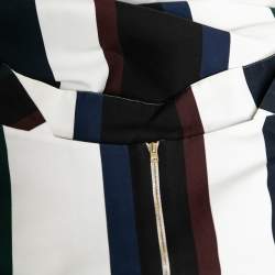 Pre Owned Marni Multicolor Striped Cotton Short Sleeves Top