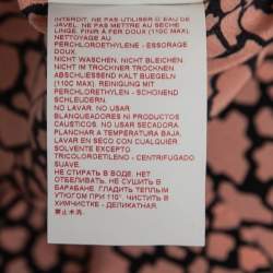 Pre Owned Marni Pink & Black Printed Silk Long-Sleeve Shirt M