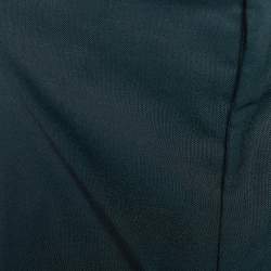 Pre Owned Marni Dark Green Wool Pleated Culottes S