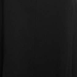 Pre Owned Marni Black Crepe Asymmetric Sleeveless Dress M