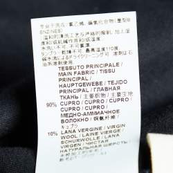 Pre Owned Marni Black Sateen Zip Hem Detail Jogger Pants M