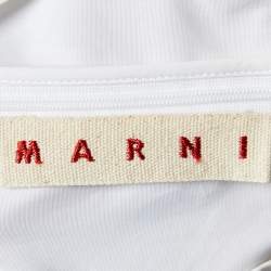 Pre Owned Marni White Cotton Top M