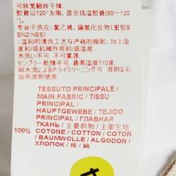 Marni White Cotton Pleated Button Detail Sleeveless Top S