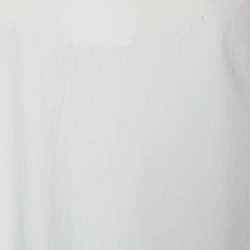 Pre Owned Marni White Cotton Collared Top M